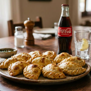 12 empanadas + chimichurri + Coca Cola 1.5 L